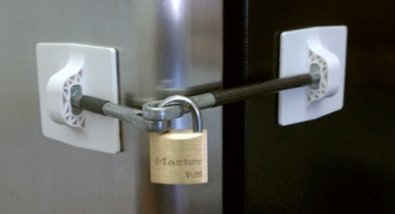 freezer lock